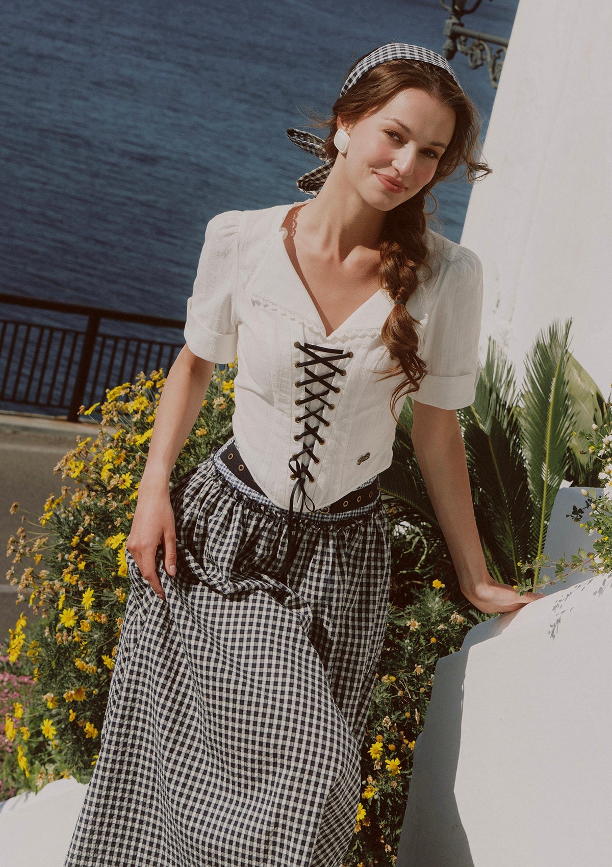 Provence Poetry Blouse
