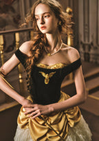 Golden Eagle Goddess Corset