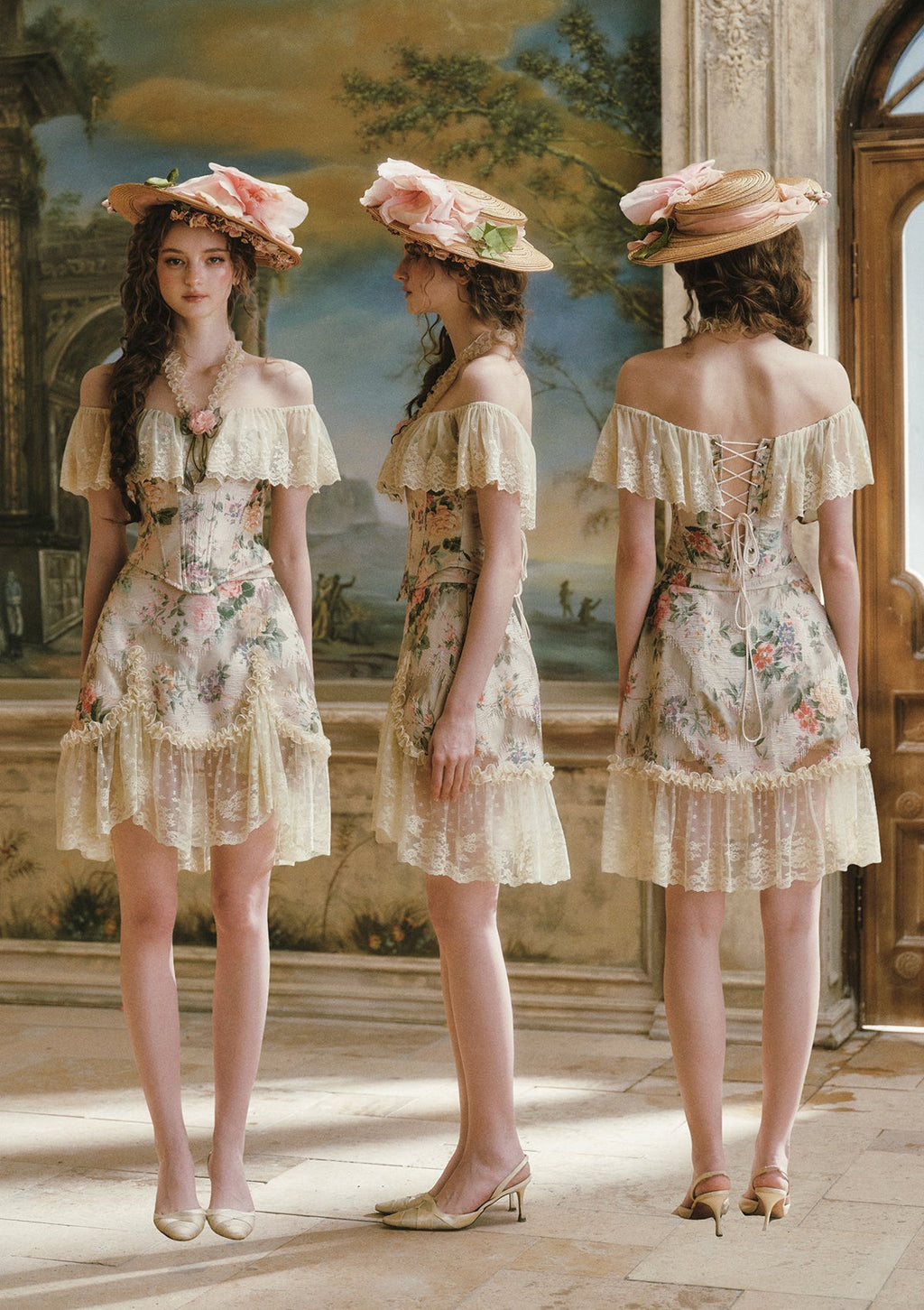 Versailles Rose Corset