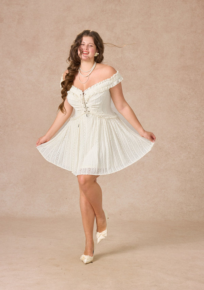 Curve&Plus Twin Butterflies Dress（Short） Main Image