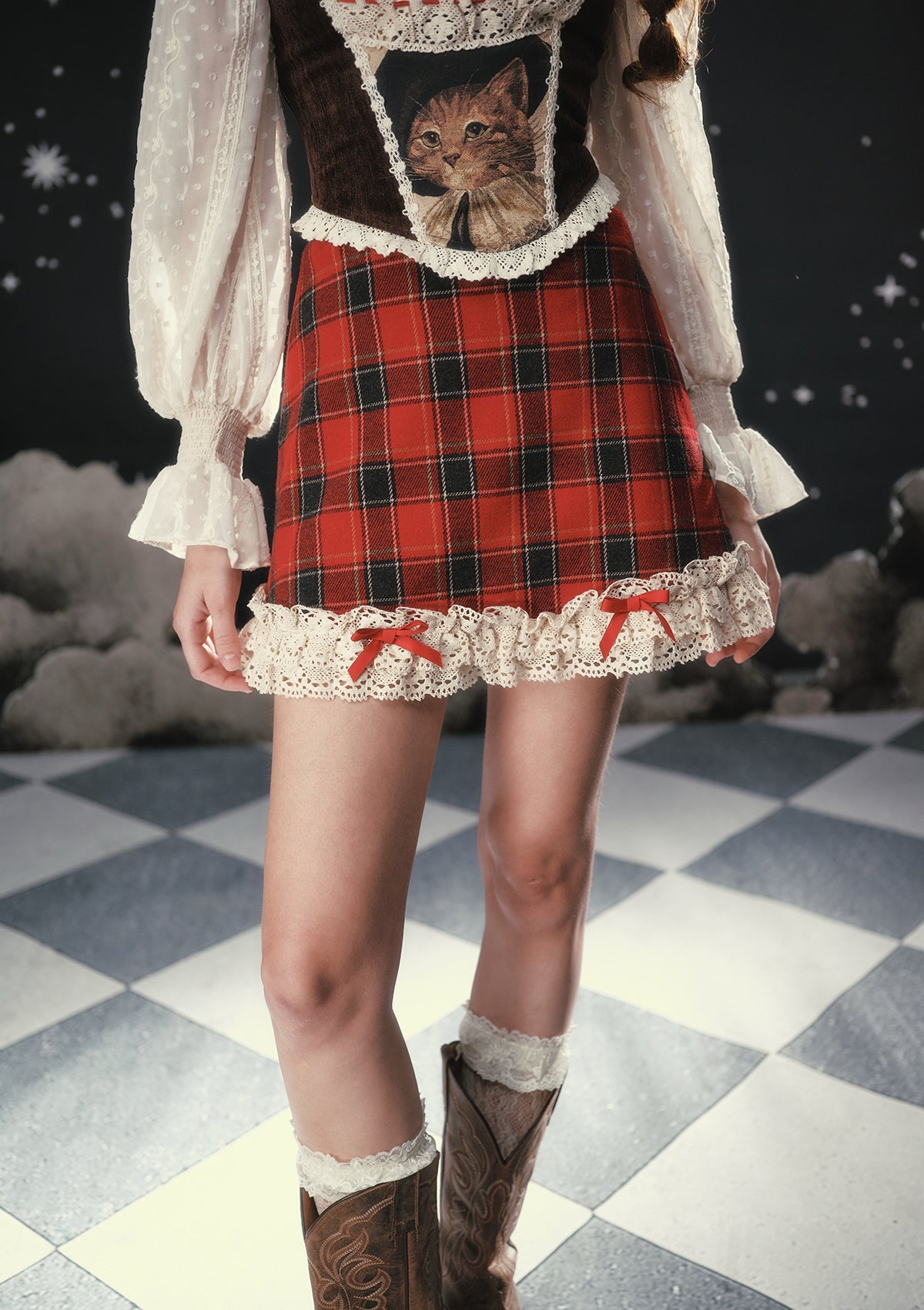 Puppet Cat Noel Corset
