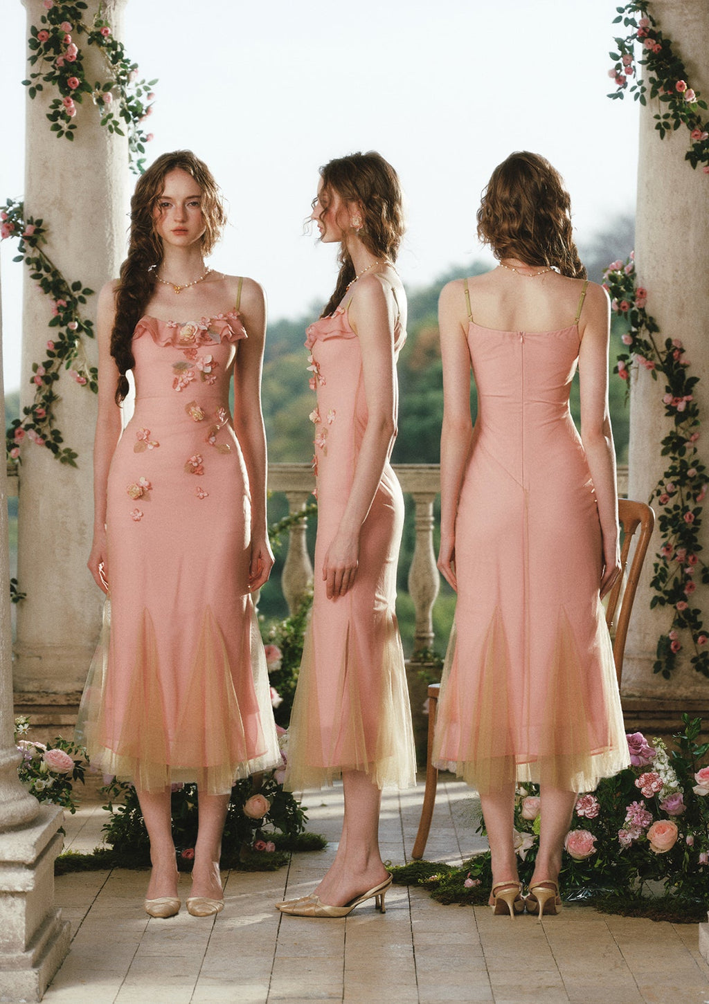 Monet Brushstroke Dress