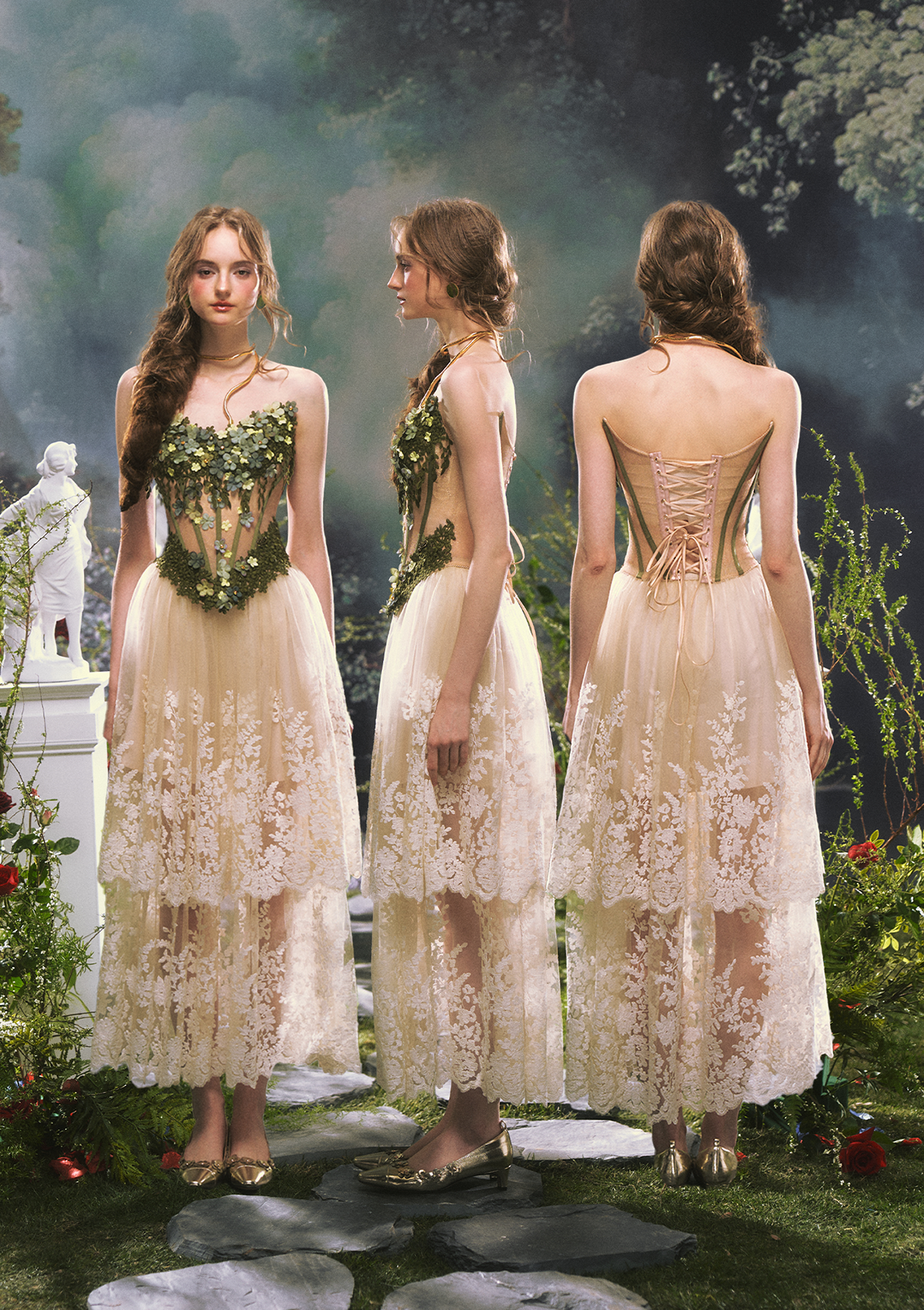 Eucalyptus Fairy Corset