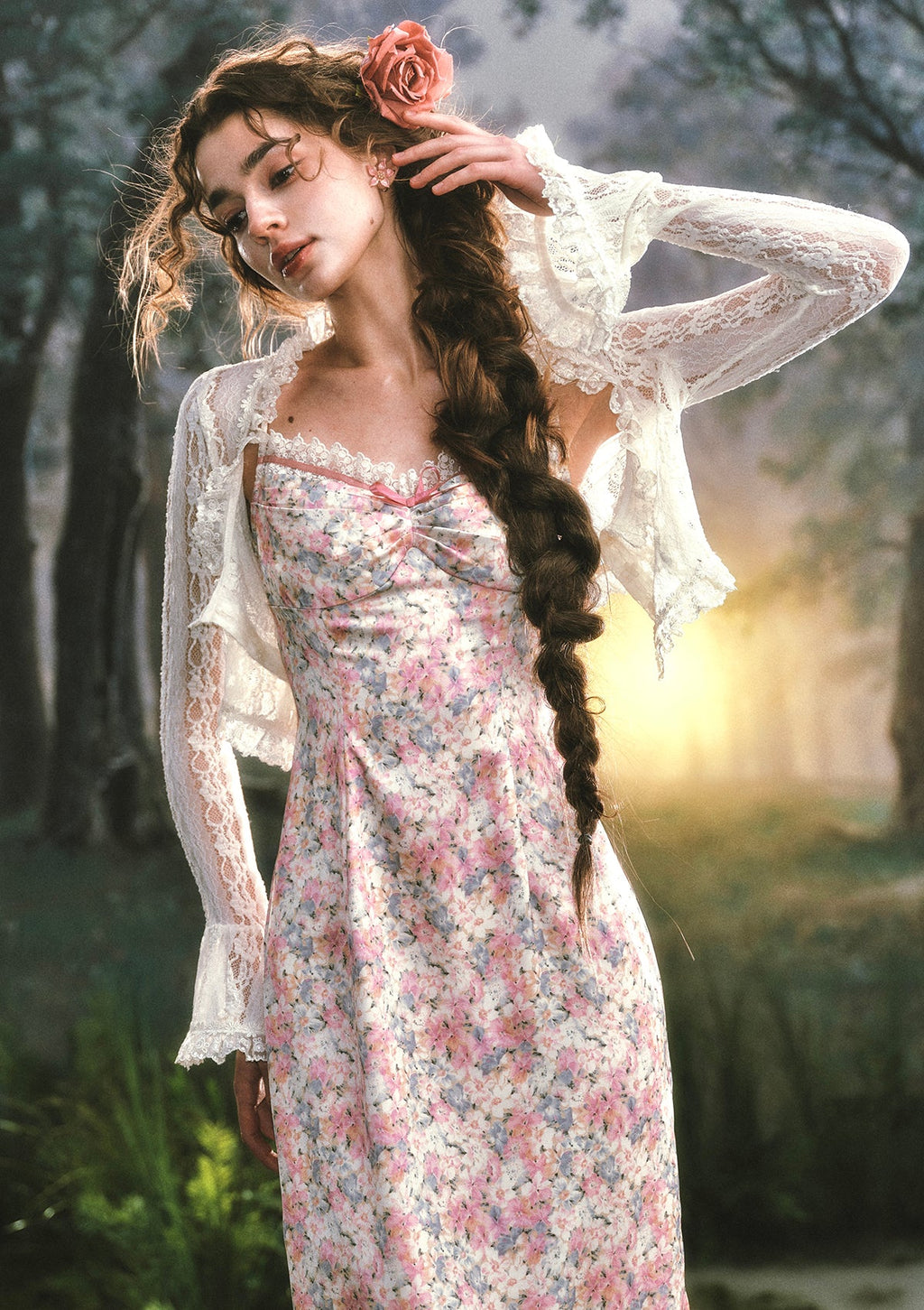 Rose Mist Path Dress
