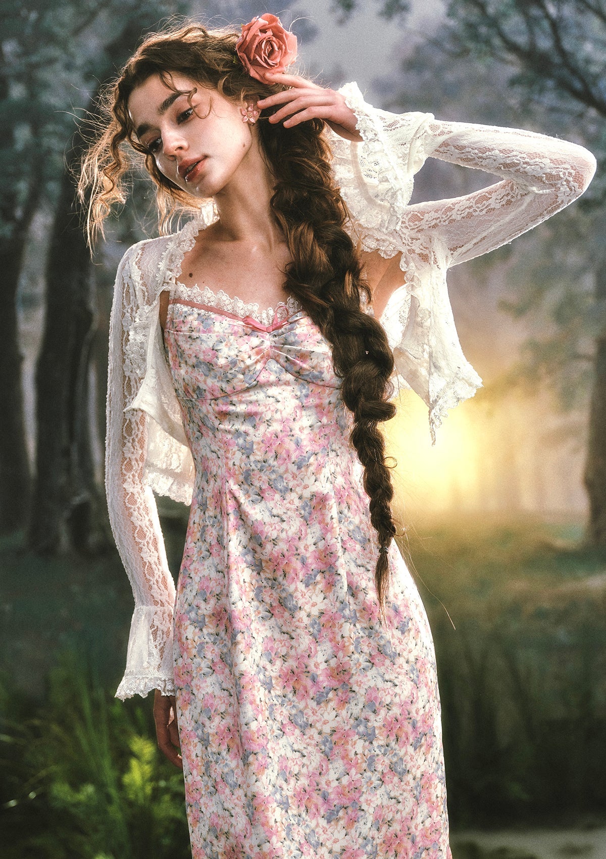 Rose Mist Path Dress