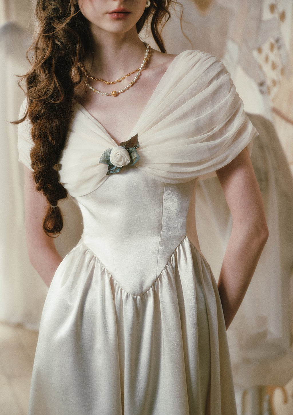 Pure White Glass Dream Dress