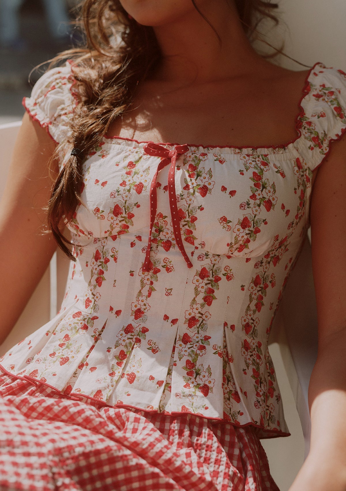Wildberry Picnic Blouse