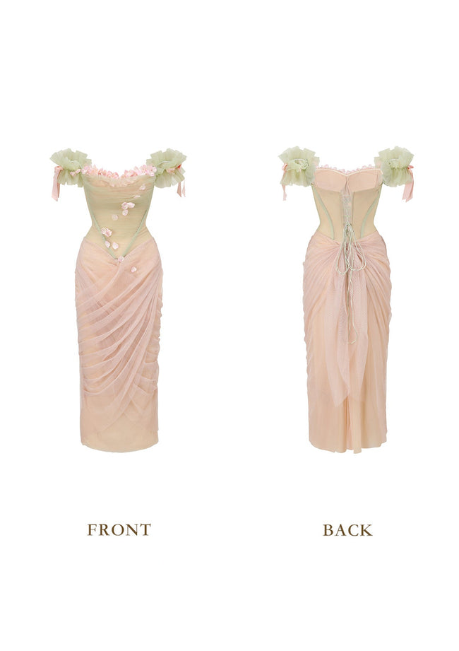 Écoute Les Fleurs Tomber Dress Main Image