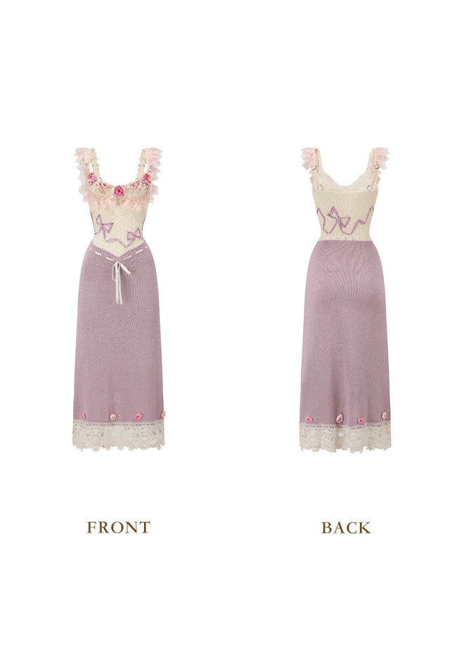Floral Beauty Banquet Knit Dress Main Image