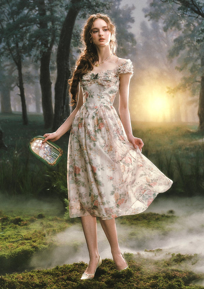 Butterfly Chronicle Corset Dress Hover Image