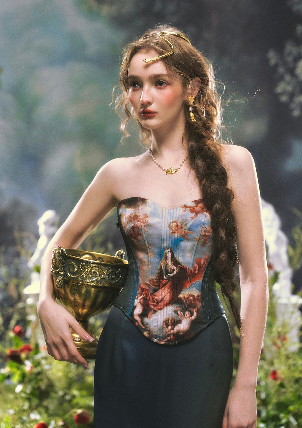 Firenze Green Corset