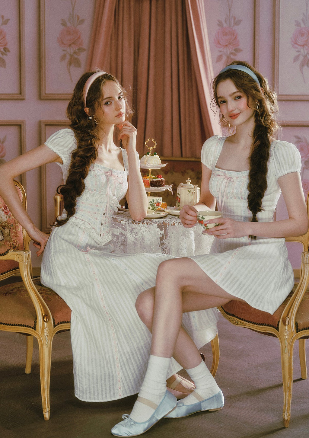 Cream Frost Shave Ice Dress (Long)
