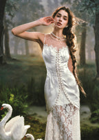 Woodland Swan Dress