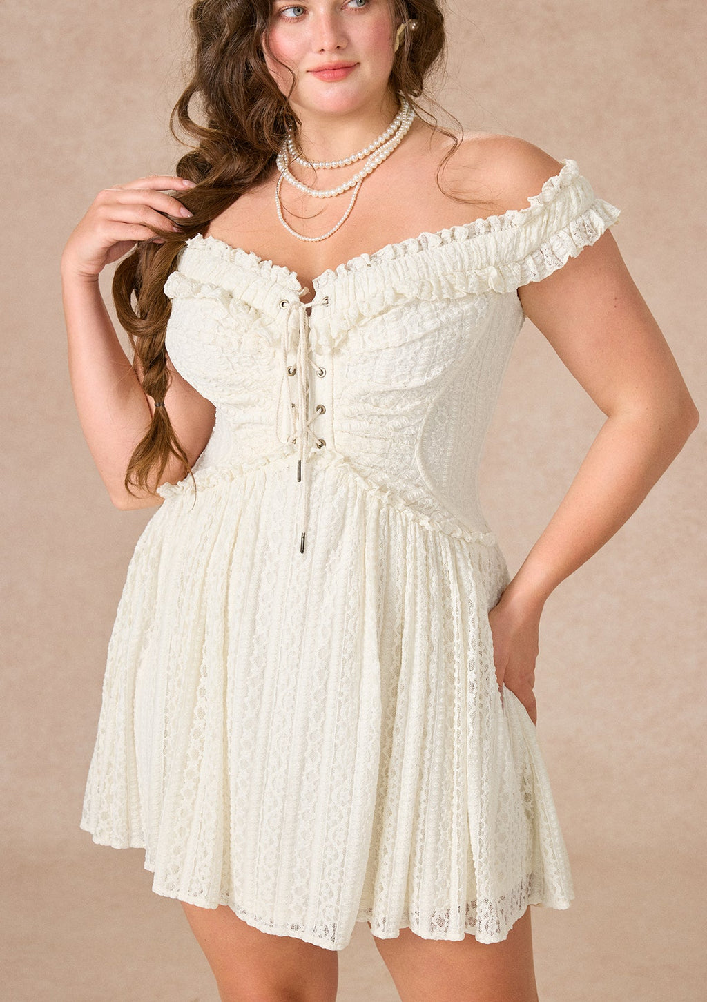 Curve&Plus Twin Butterflies Dress（Short）