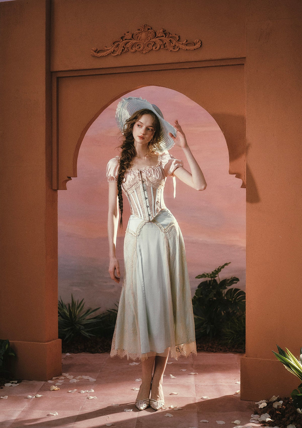 First Peach Vine Corset II