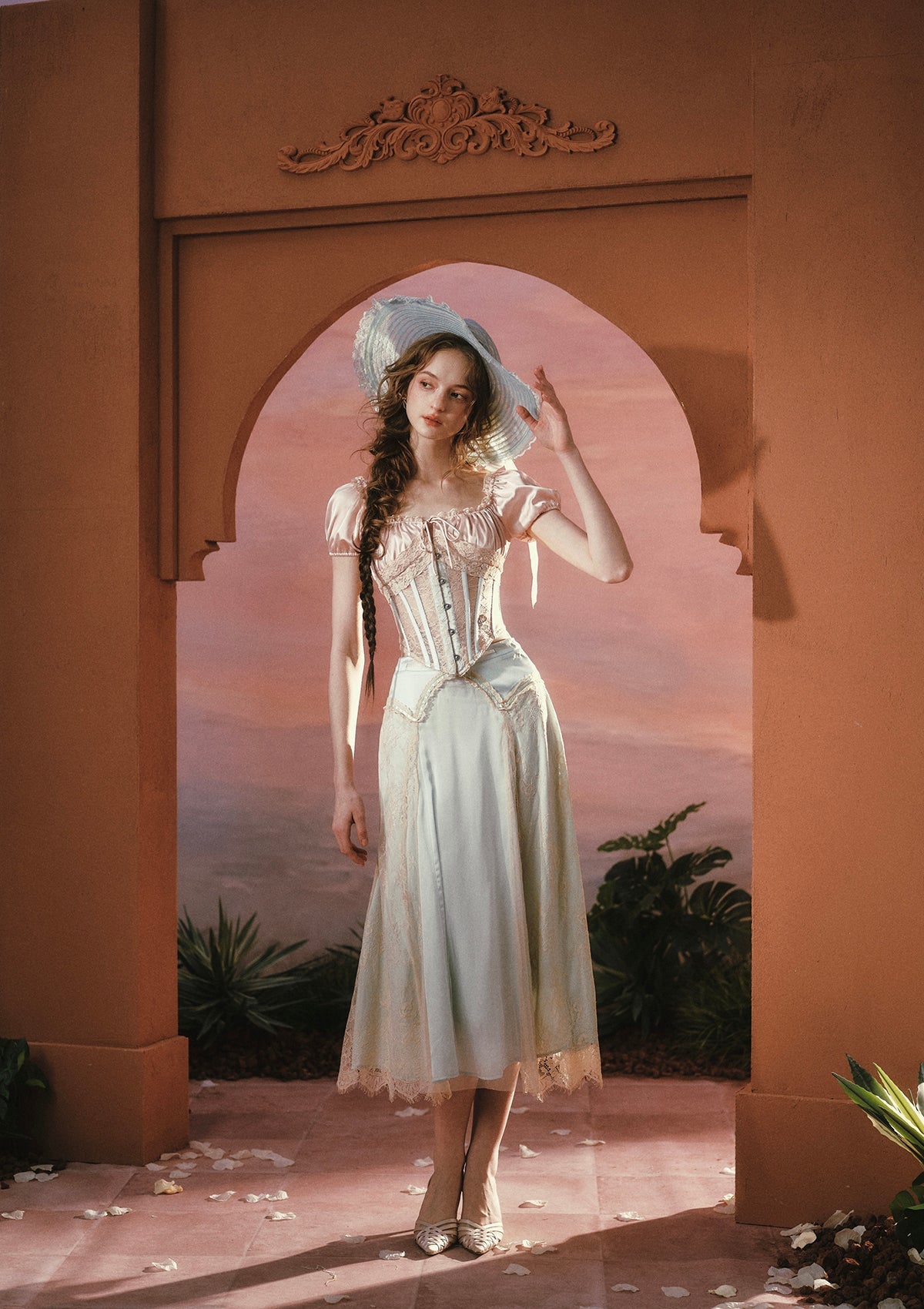 First Peach Vine Corset II