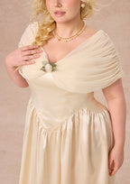 Curve&Plus Pure White Glass Dream Dress