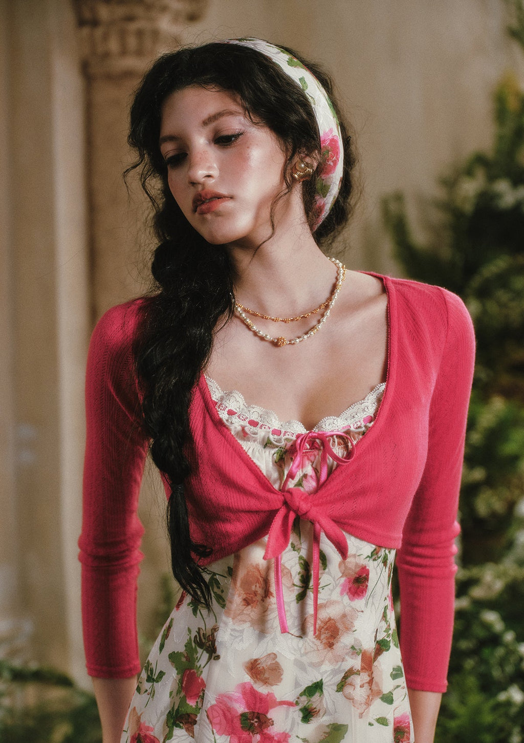 Corn Poppy Cardigan