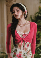 Corn Poppy Cardigan