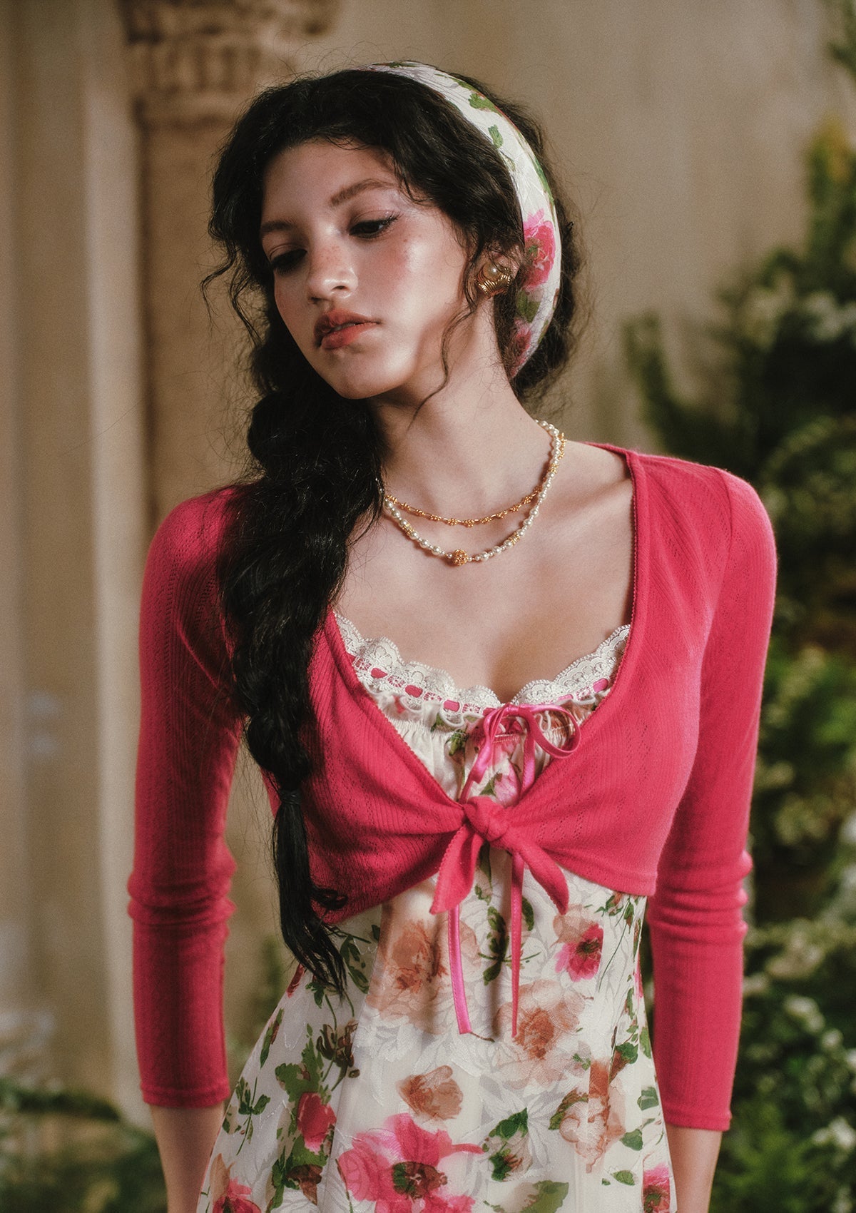 Corn Poppy Cardigan