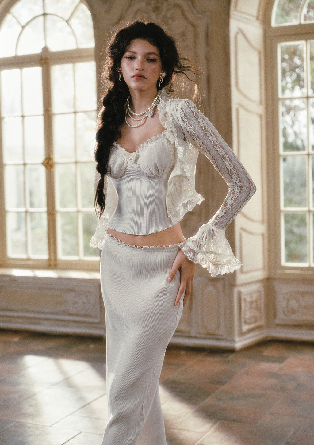Pearl Ring Top