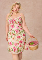 Curve&Plus Corn Poppy Dress（short）