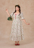 Curve & Plus Wild Strawberry Paradise  Dress