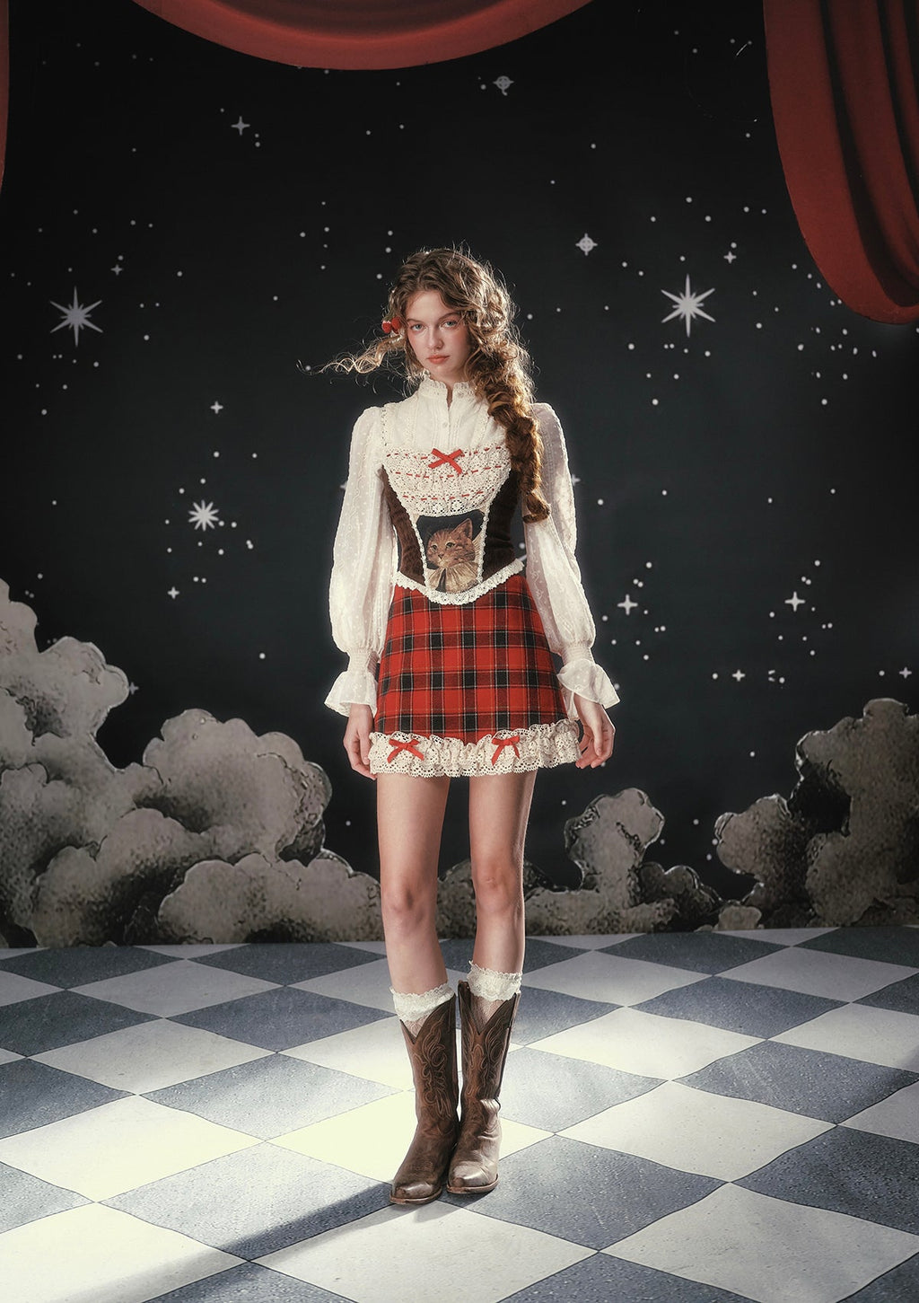 Puppet Cat Noel Corset