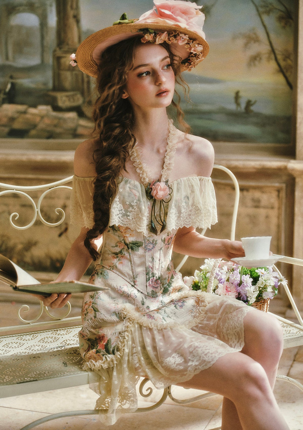 Versailles Rose Corset