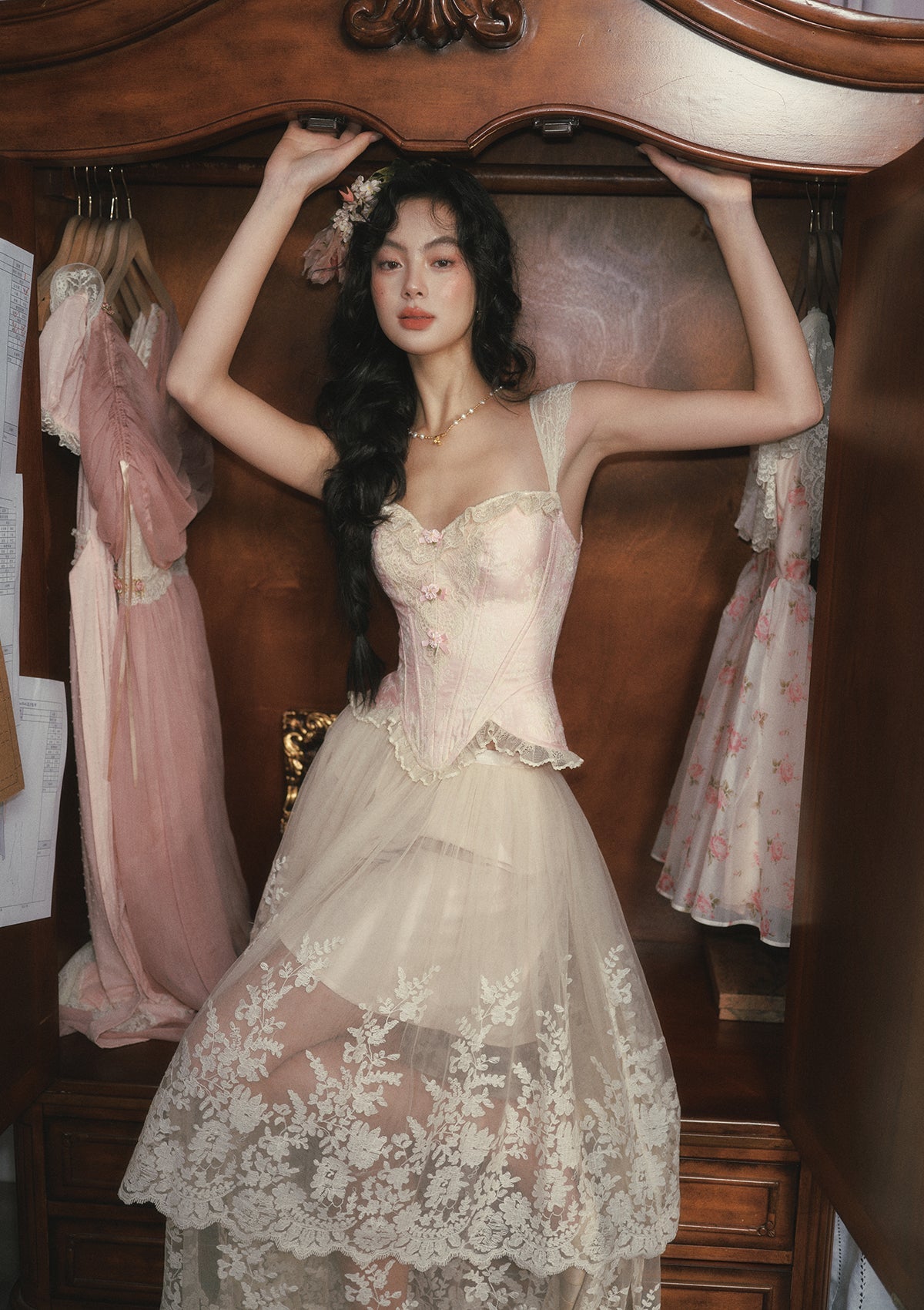 Vintage Petal Corset