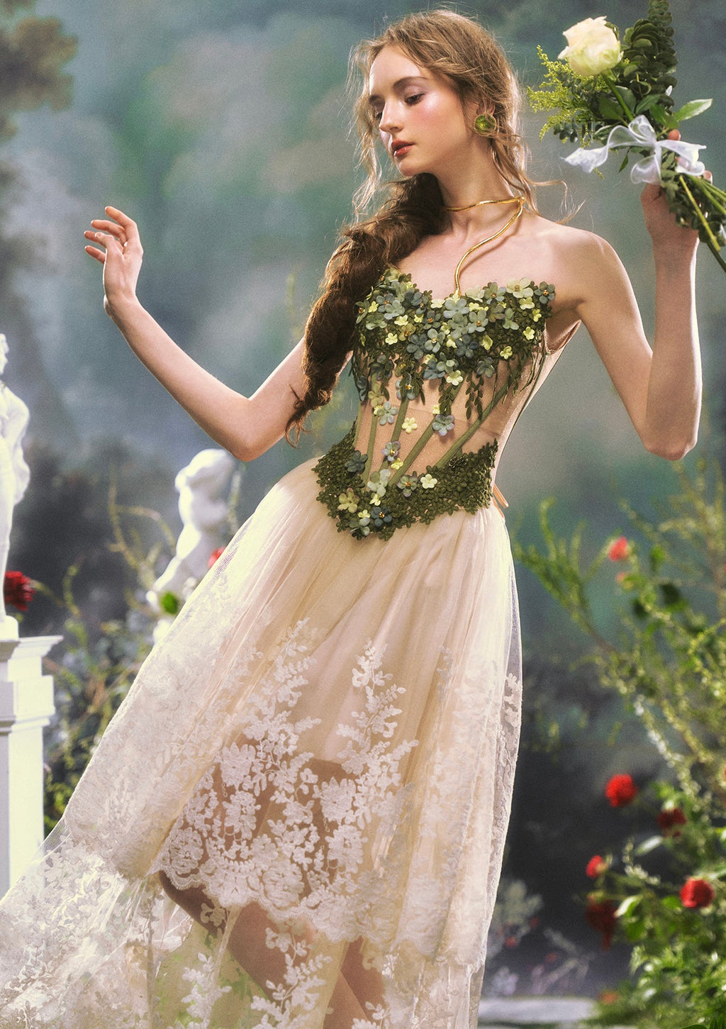 Eucalyptus Fairy Corset