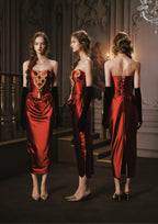 Queen Heart Corset Dress