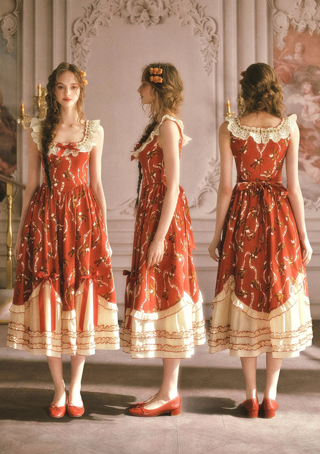 Teddy Tomato Sauce Dress Main Image