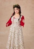 Curve & Plus Wild Strawberry Paradise  Dress