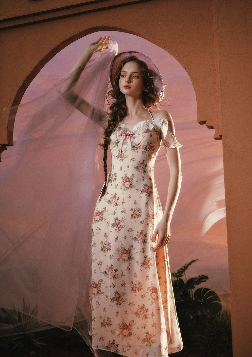 Starry Wisteria Dress