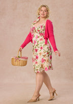 Curve&Plus Corn Poppy Dress（short）