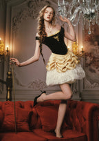 Golden Eagle Goddess Corset