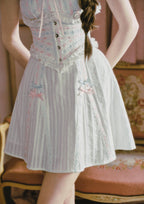 Cream Frost Shave Ice Corset