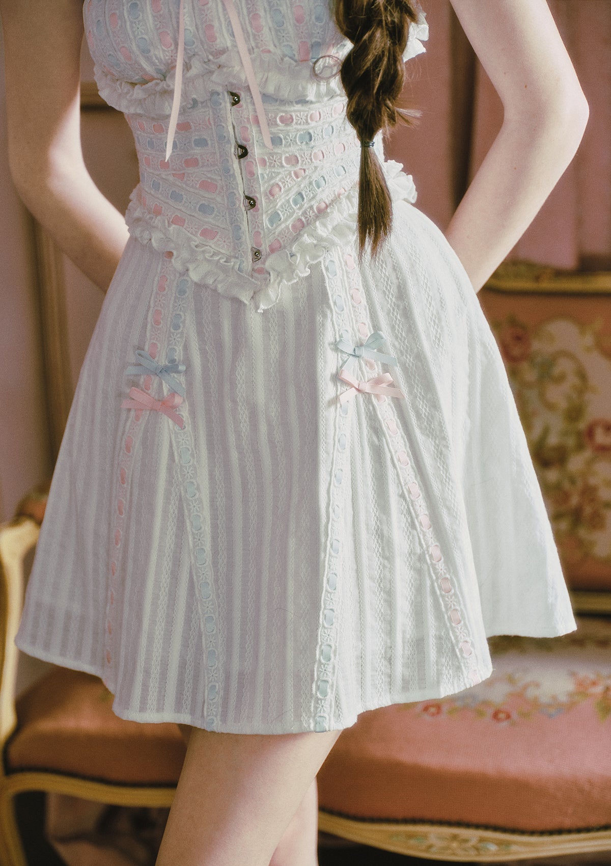 Cream Frost Shave Ice Corset