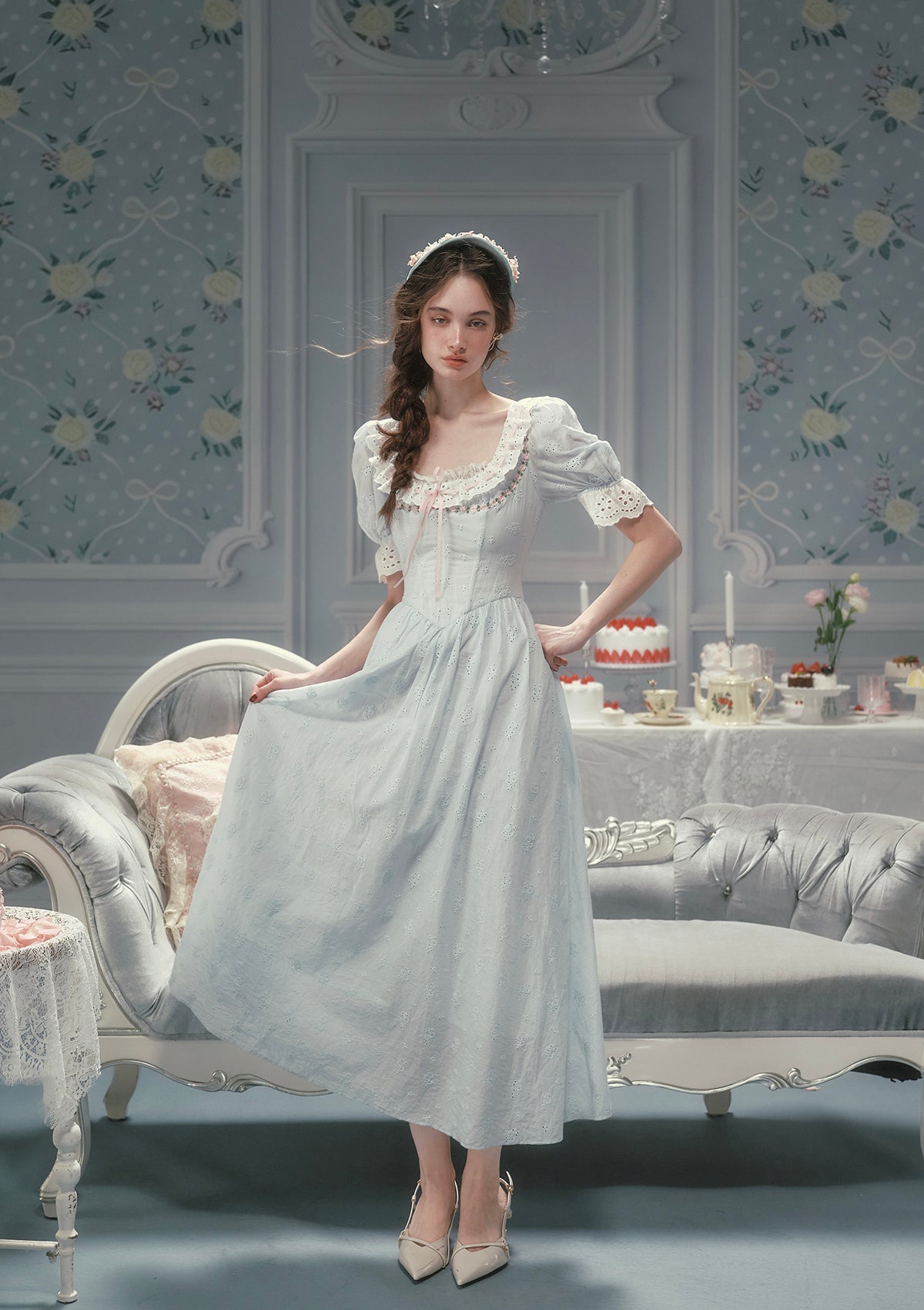 Mary's Morning Light Corset Dress