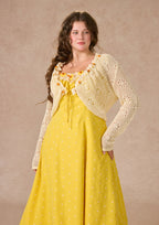 Curve&Plus Little Orange Cardigan