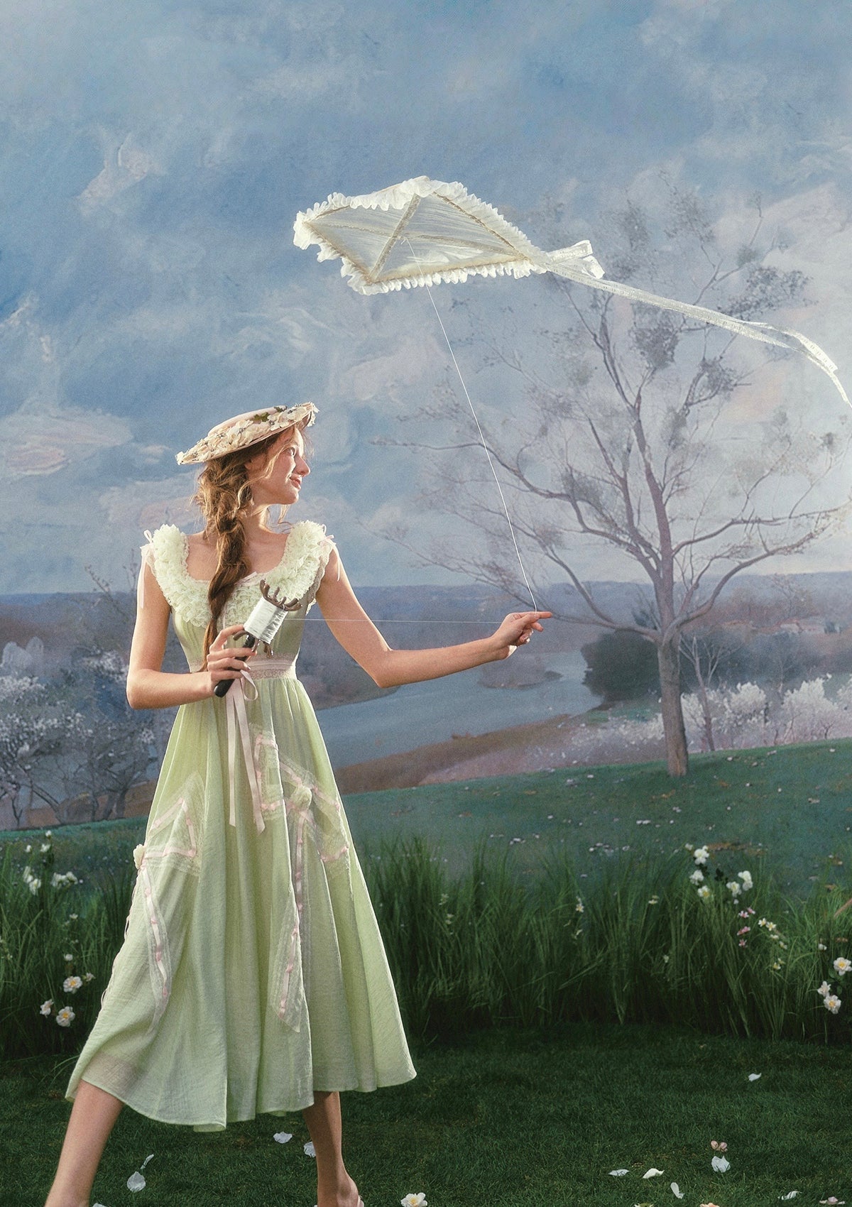 Green Kite Dress 2.0