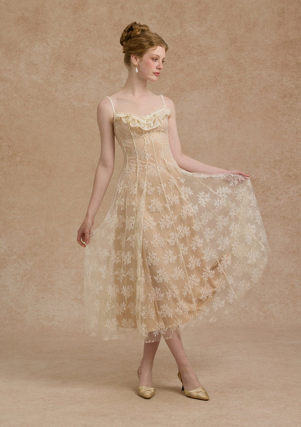 Lace Bouquet Dress