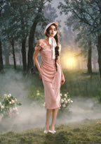 Time's Floral Message Dress