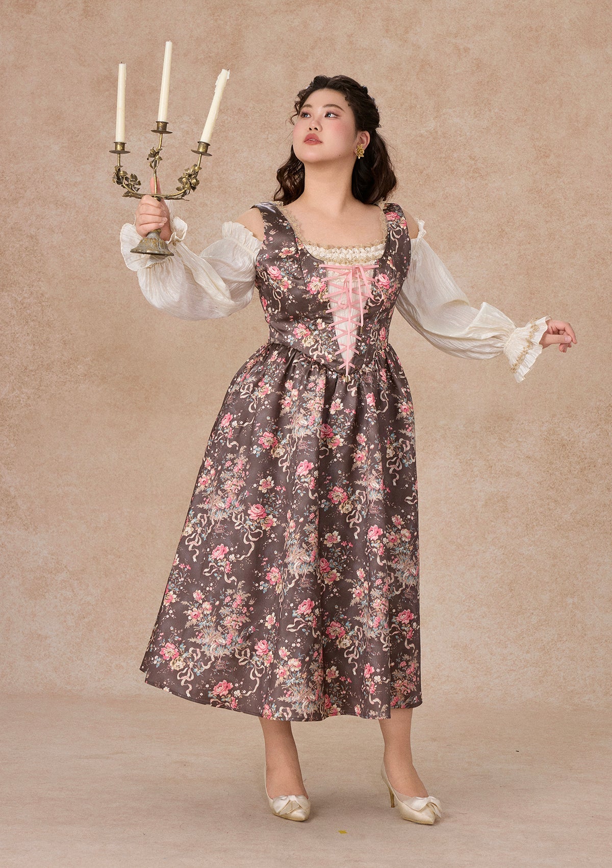 Curve & Plus Provence Diary Dress