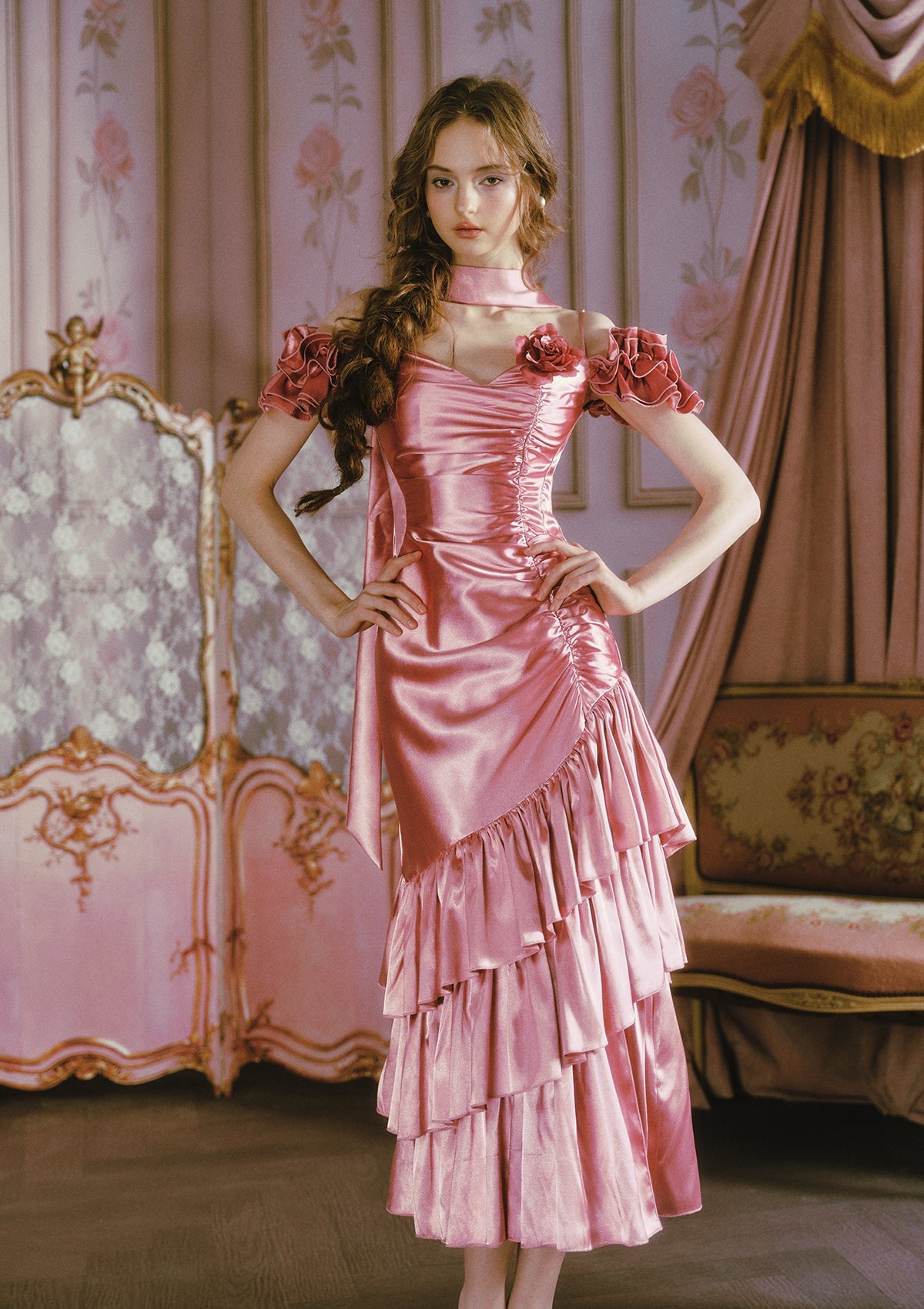 Burning Rose Dress