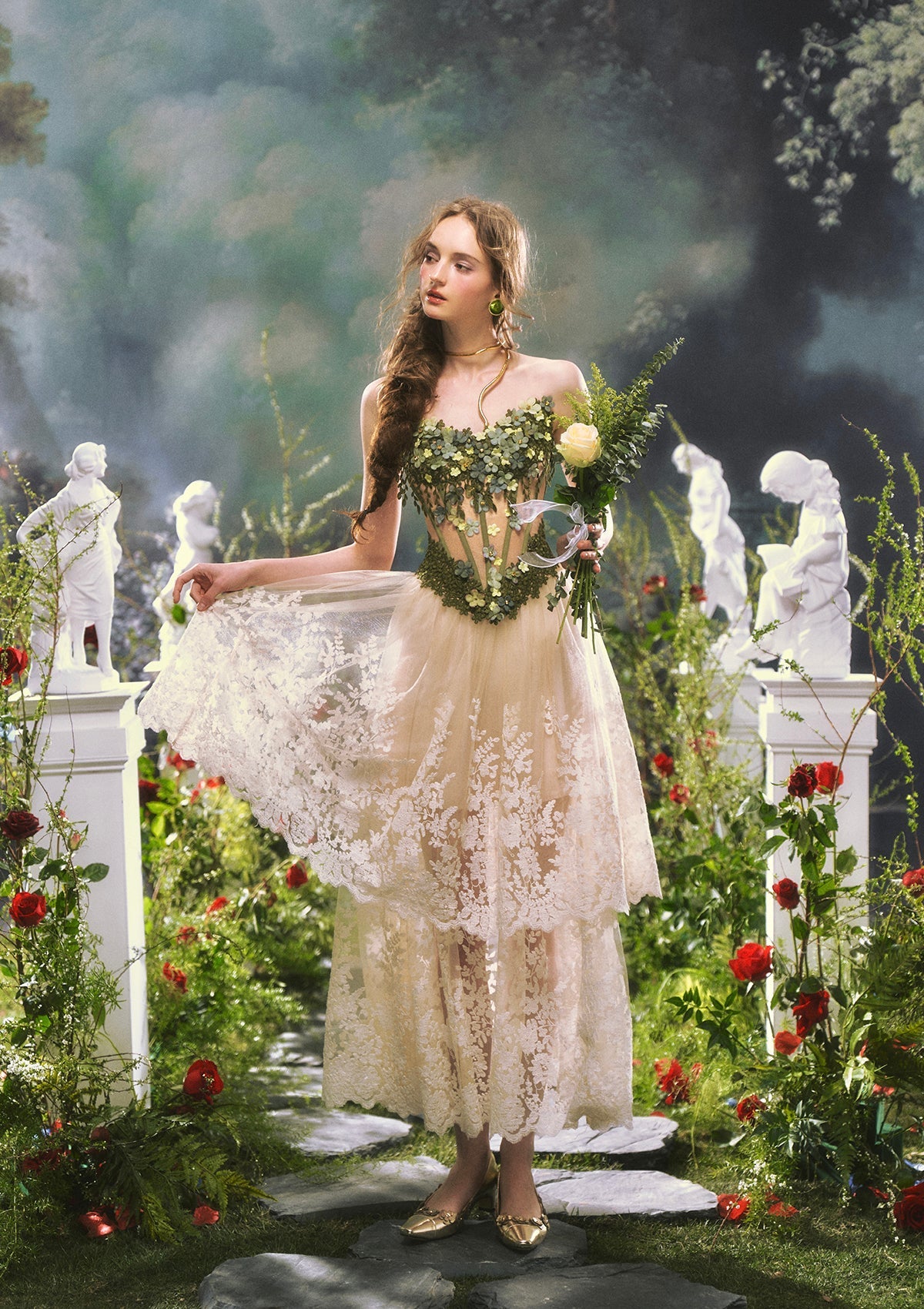 Eucalyptus Fairy Corset