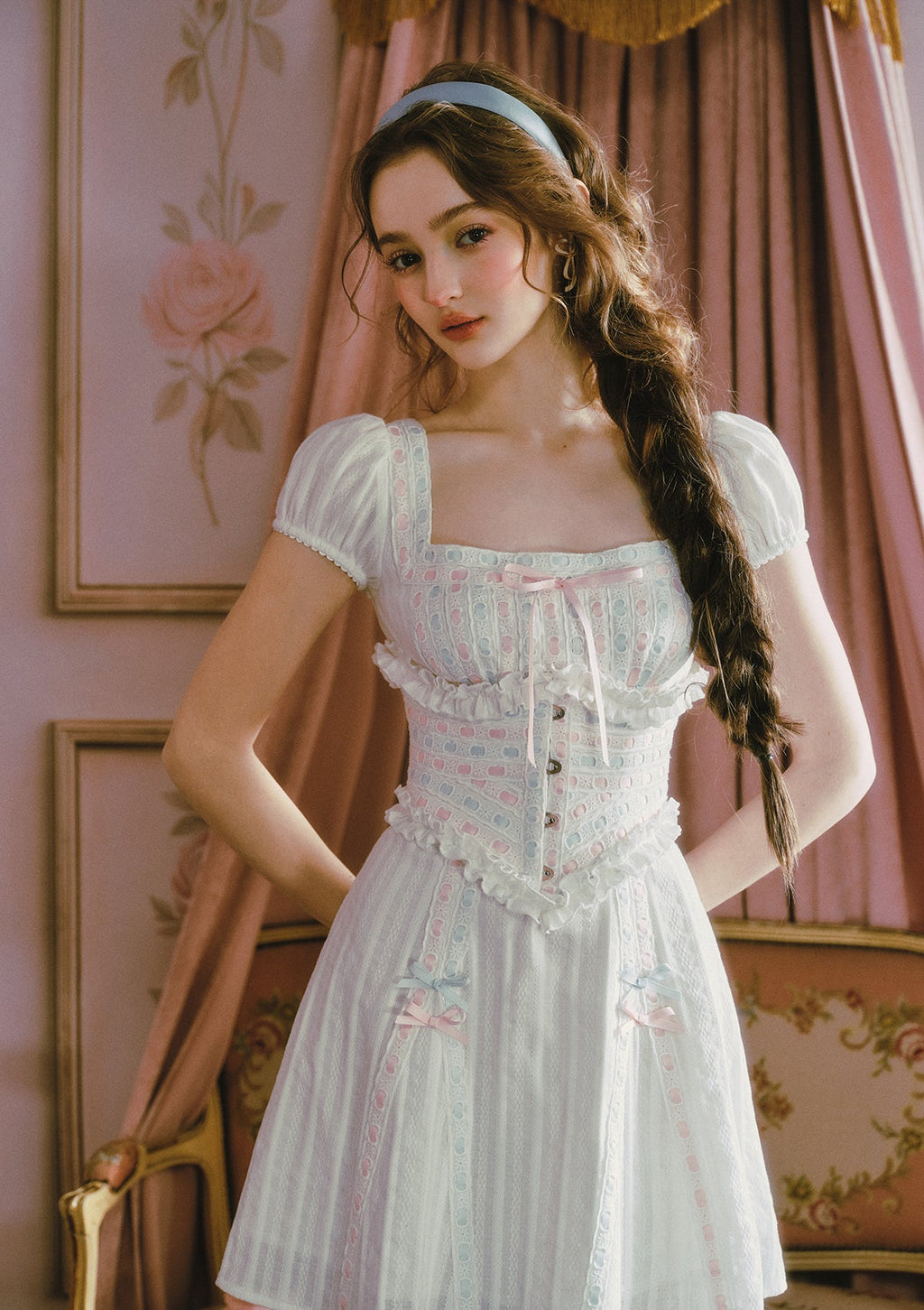 Cream Frost Shave Ice Corset