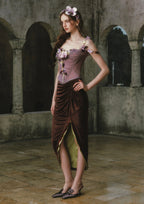 Moonlit Vine Corset
