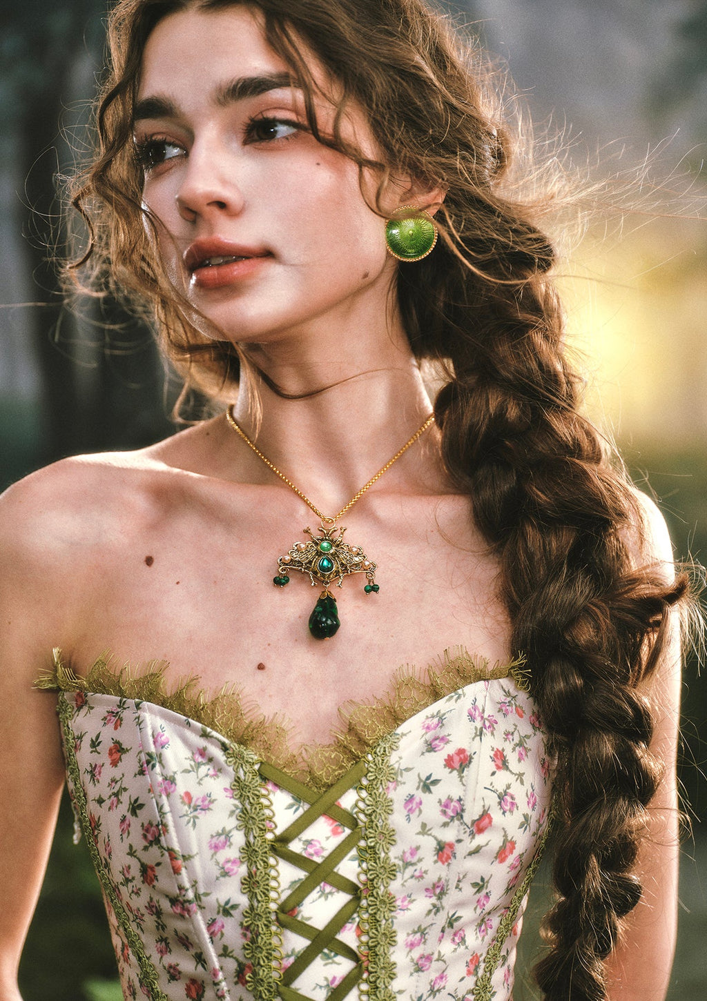 Enchanted Forest Corset
